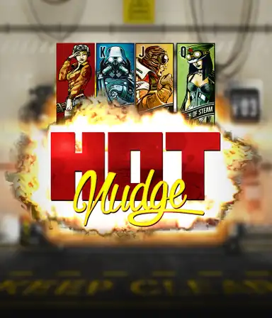 Enter the industrial world of Hot Nudge by Nolimit City, showcasing rich visuals of gears, levers, and steam engines. Discover the excitement of the nudge feature for bigger wins, along with dynamic characters like steam punk heroes and heroines. A unique approach to slots, ideal for fans of steampunk aesthetics.